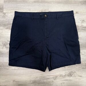 Old Navy Mens Slim Fit Everyday Khaki Shorts Size‎ 42 Navy Blue